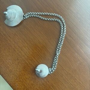 Elegant Silver sweater pin